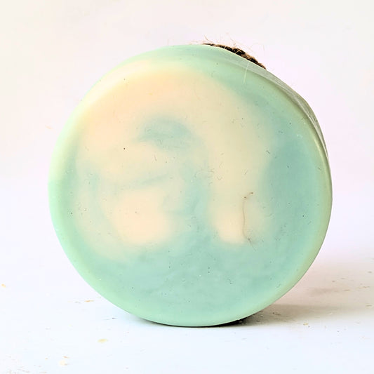 peppermint loofah soap