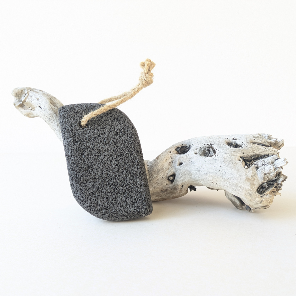 black pumice stone