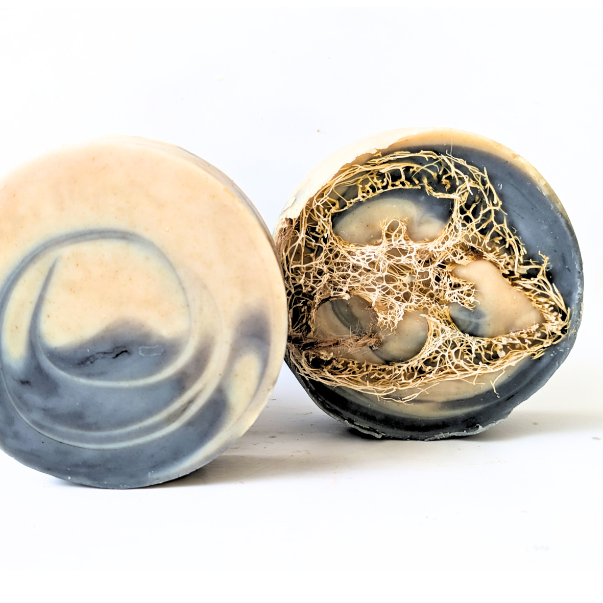 sandalwood loofah soap