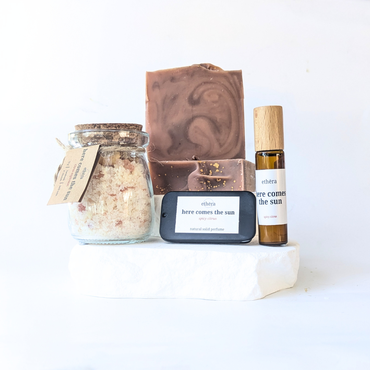 here comes the sun artisan soap