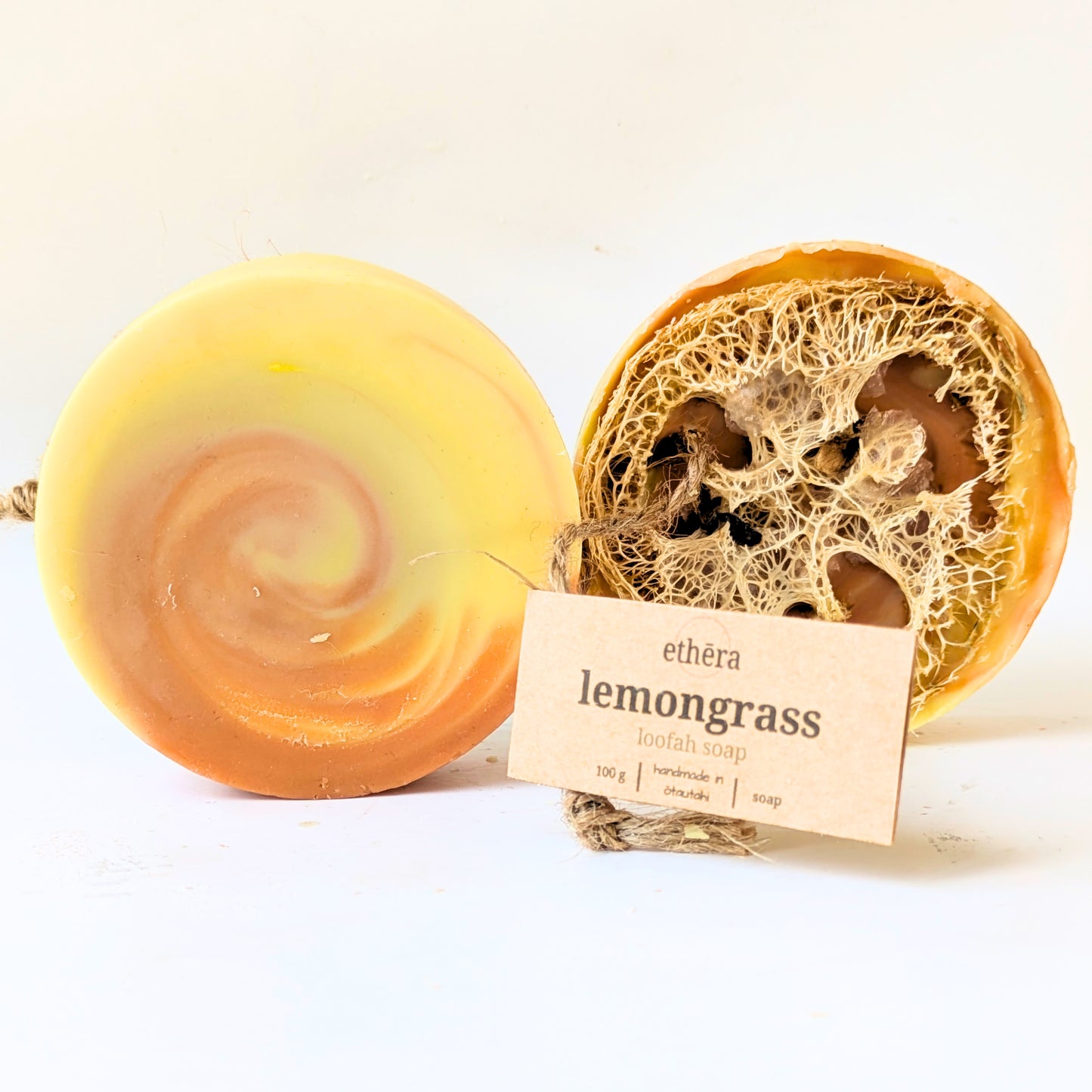 lemongrass loofah soap