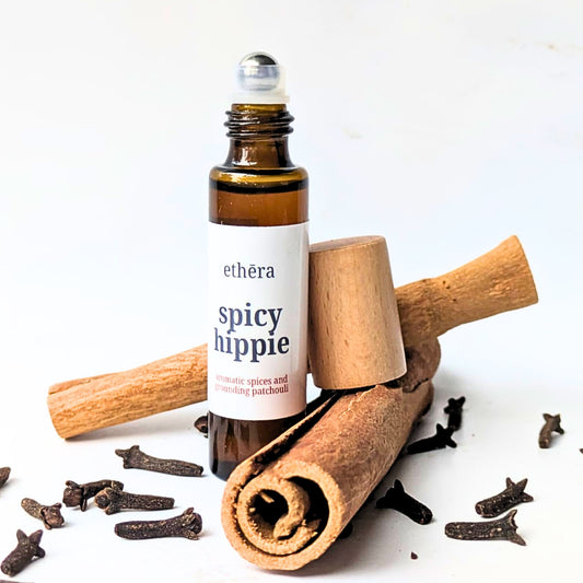 spicy hippie natural perfume
