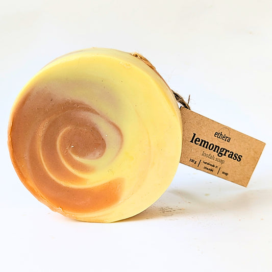 lemongrass loofah soap