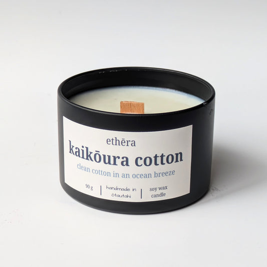 kaikōura cotton soy wax candle
