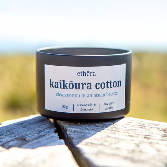 kaikōura cotton soy wax candle