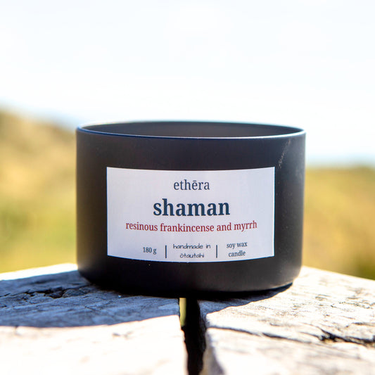 shaman soy wax candle