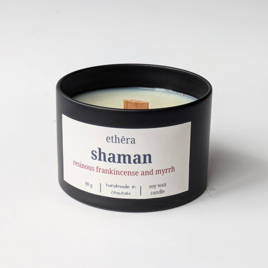 shaman soy wax candle