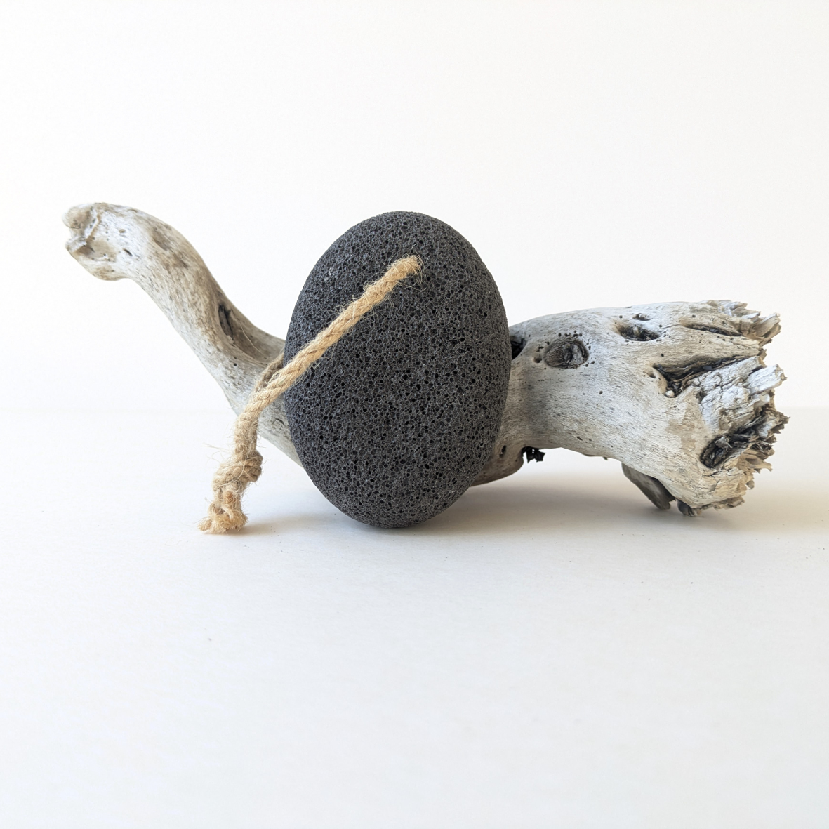 black pumice stone