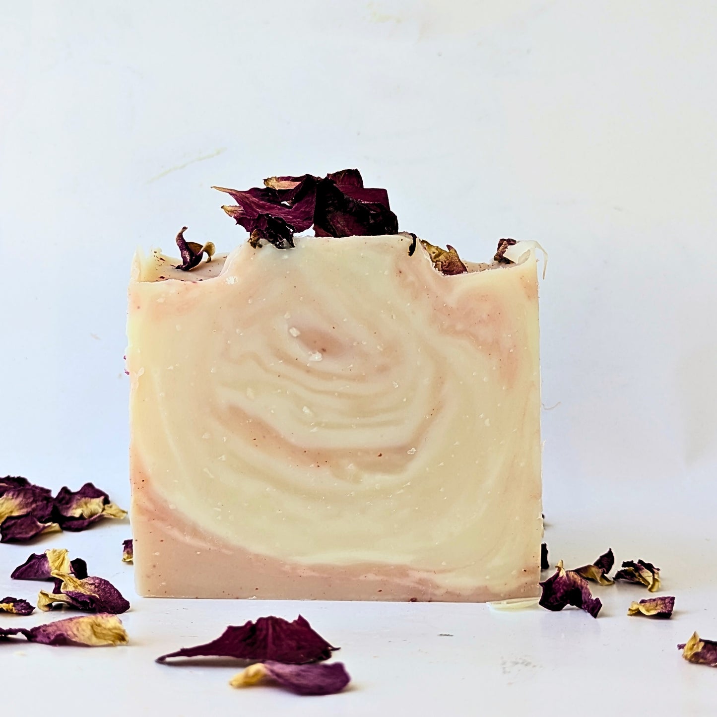 rose quartz artisan soap