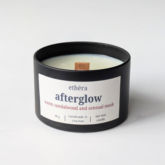 afterglow soy wax candle