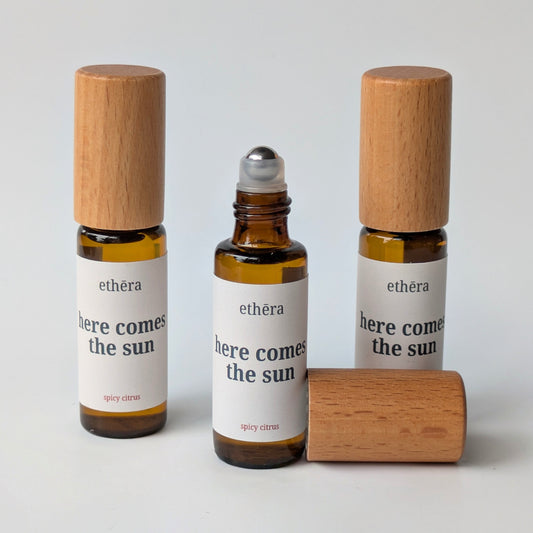 here comes the sun natural perfume