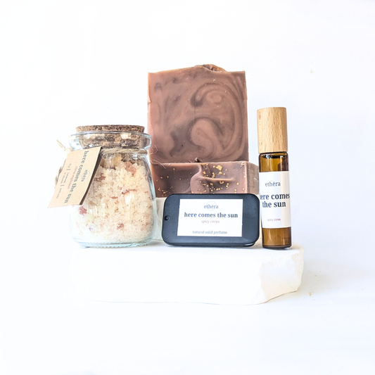 here comes the sun bath salts
