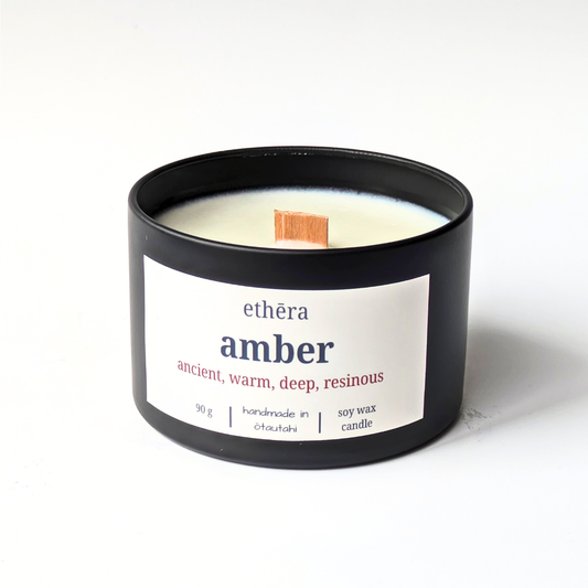 amber candle