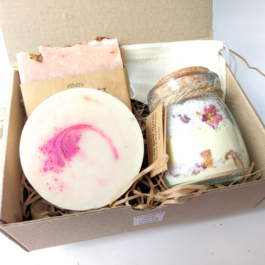 rose quartz pamper giftset
