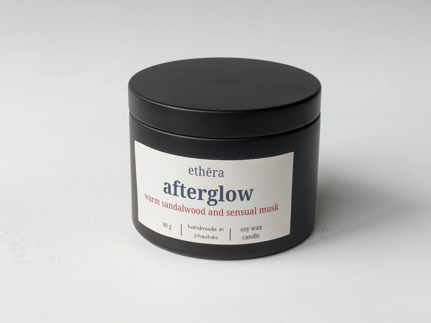 afterglow soy wax candle