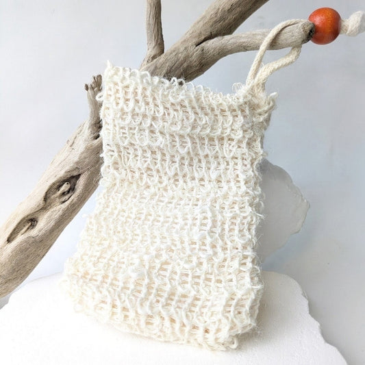 sisal exfoliating bag