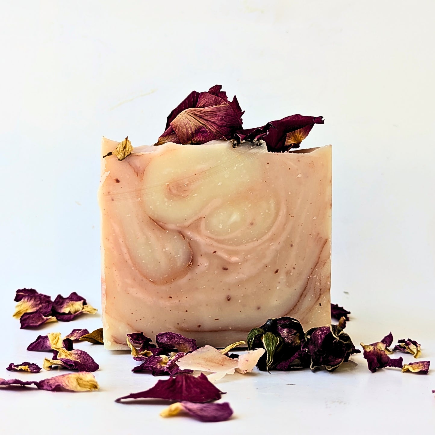 rose quartz artisan soap