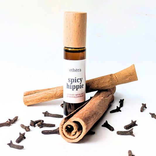spicy hippie natural perfume